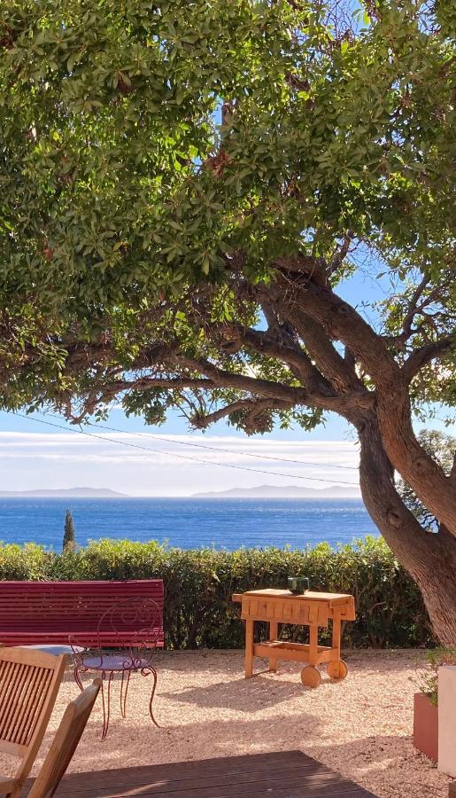 L'Arbousier Panzió Le Le Rayol-Canadel-sur-Mer Kültér fotó